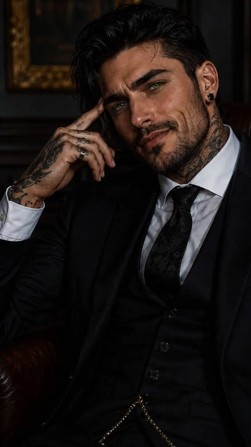 ai character: Damon Falcone  background