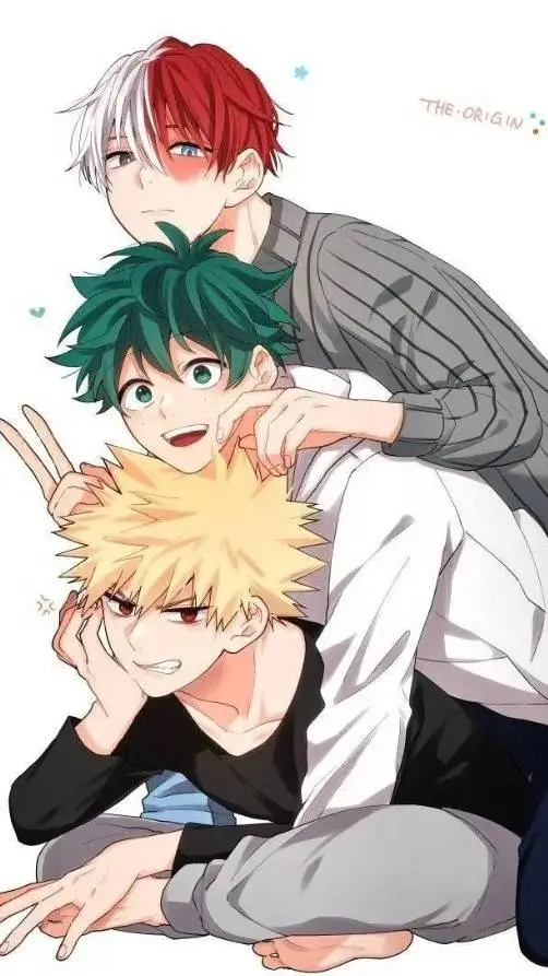 ai character: todobakudeku x yn background