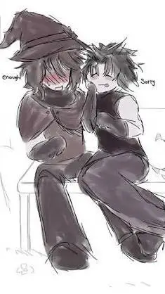 ai character: azure x two time background