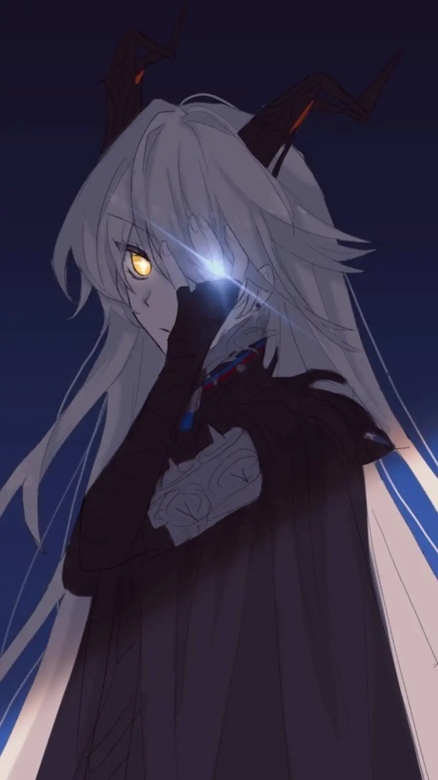 ai character: lady sunbringer  background