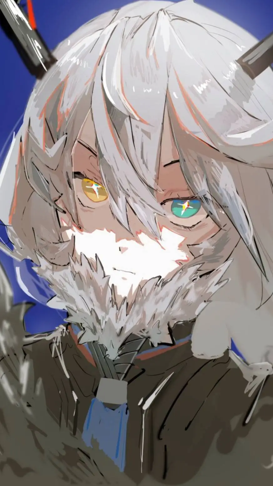 ai character: lady sunbringer  background