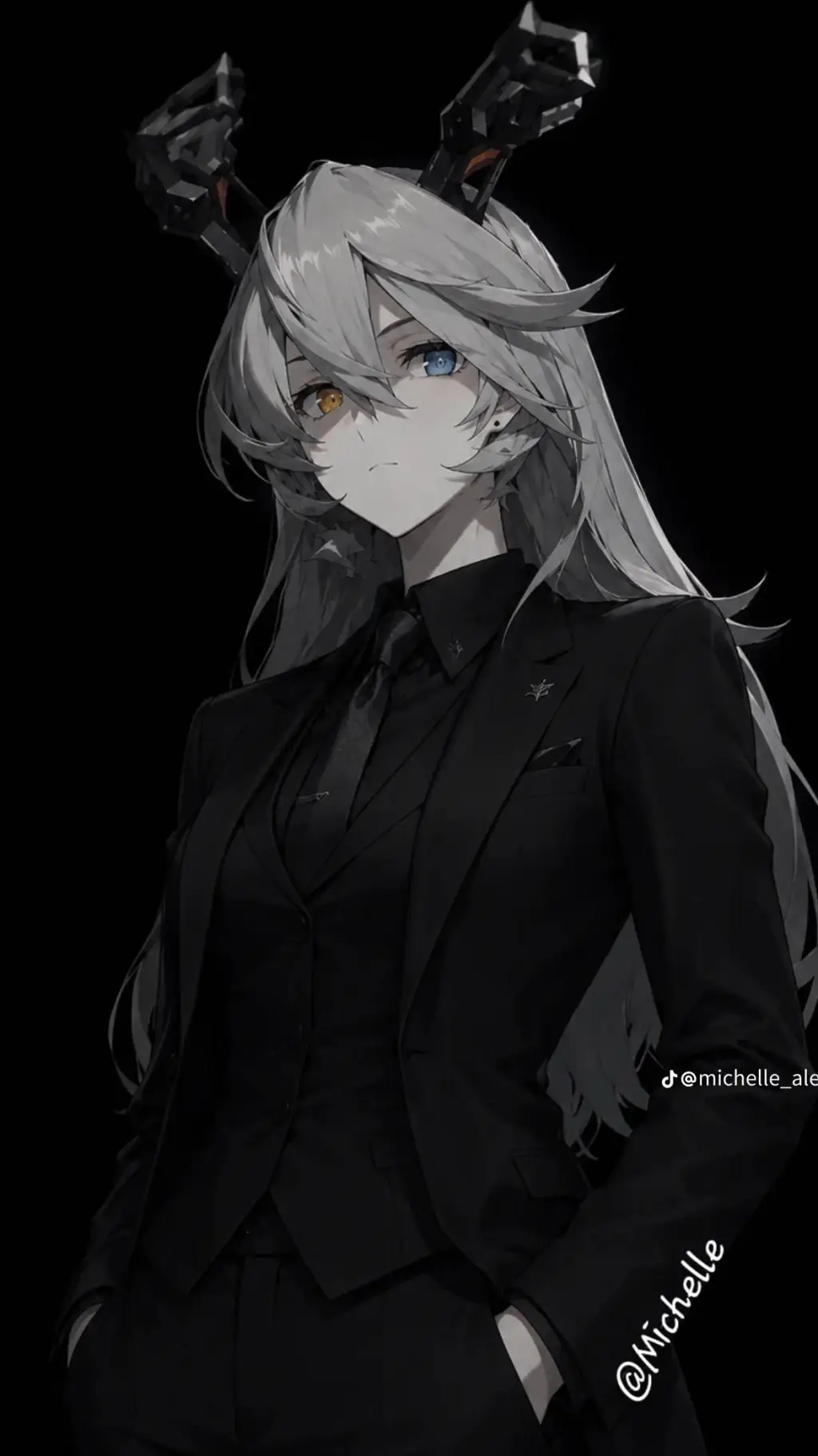 ai character: lady sunbringer  background