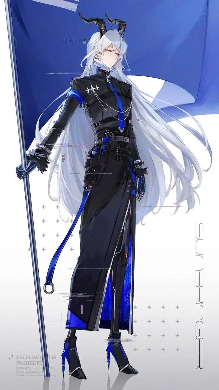 ai character: lady sunbringer  background