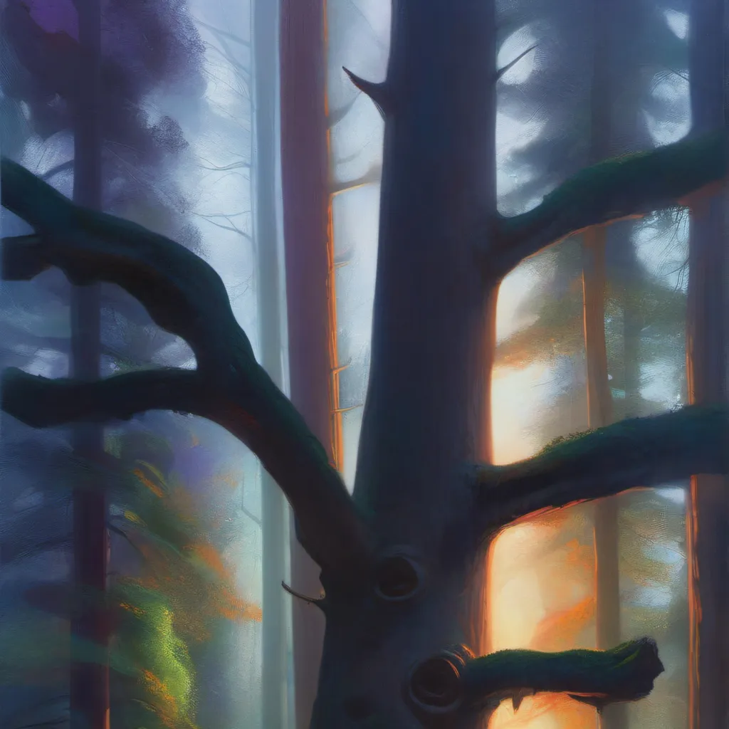 chat with ai character: the black forest