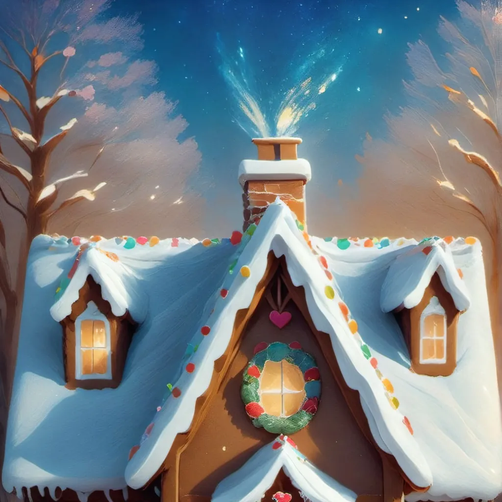 chat with ai character: gingerbeard house