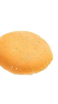 ai character: bun(sesameseedbun) background