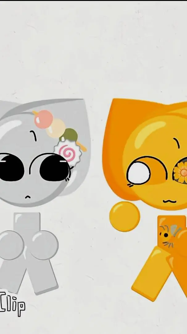 ai character: Flowie and Whitney background