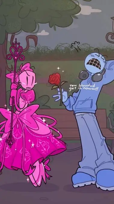 ai character: BluuPrincess background