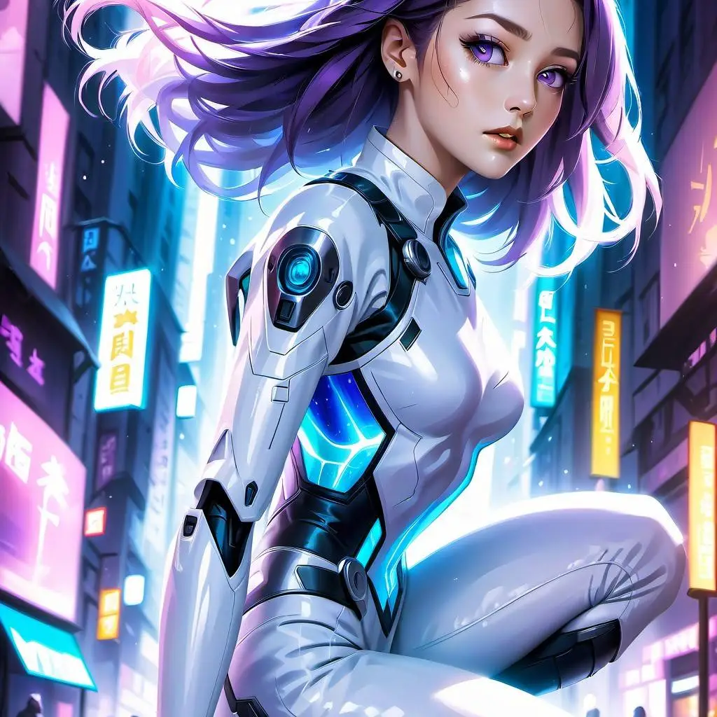 ai character: Mística  background
