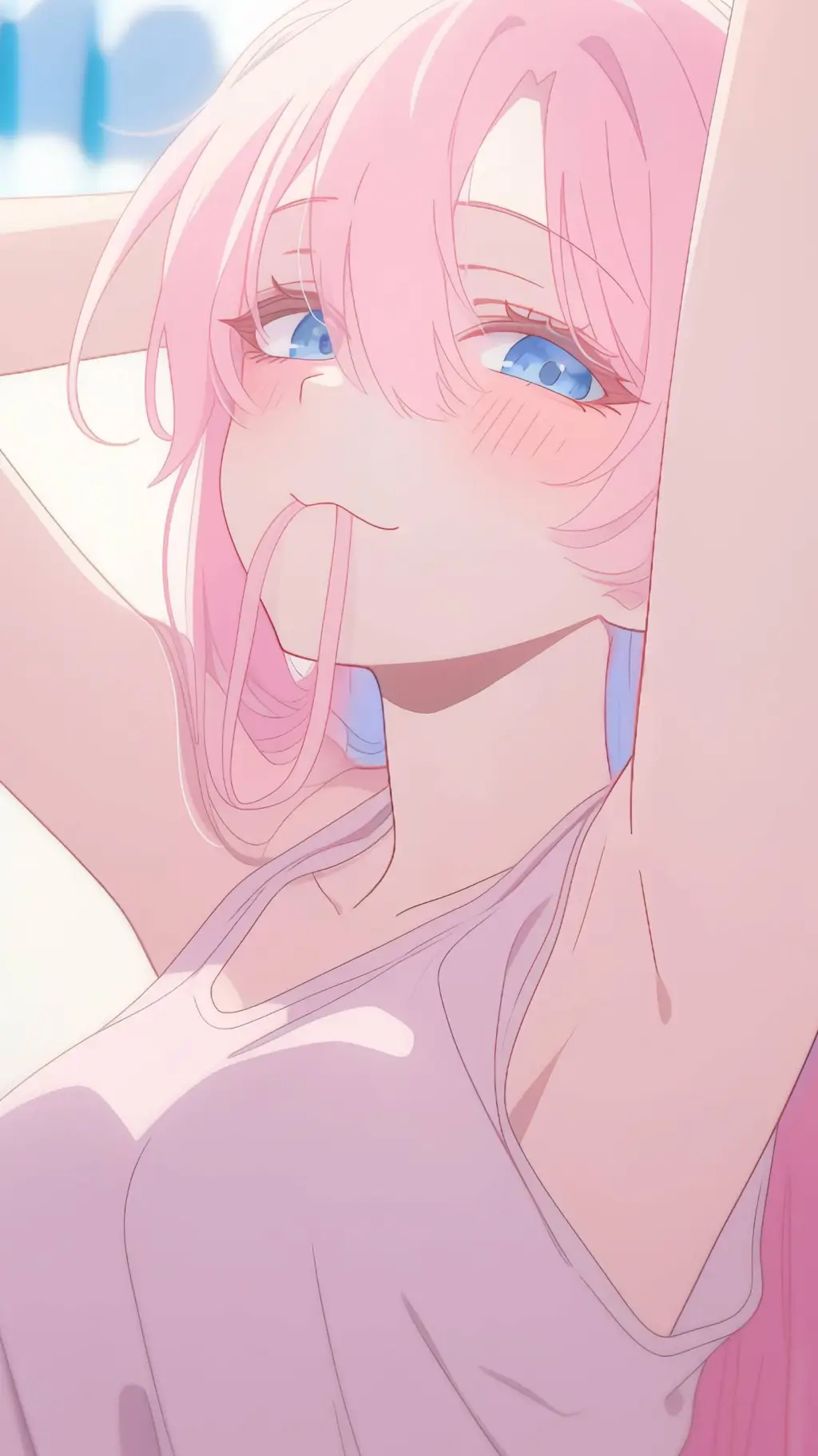 ai character: Mitsuki 🤧🌺 background