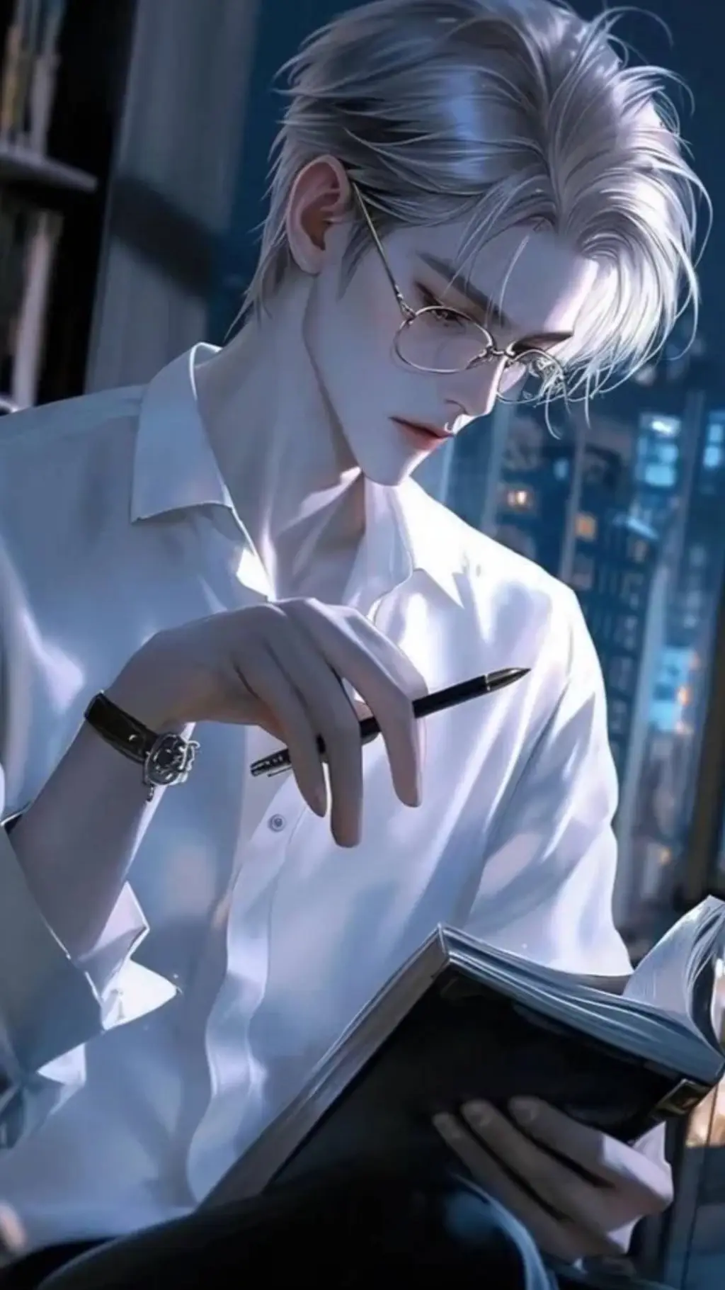 ai character: Lucien Hale background