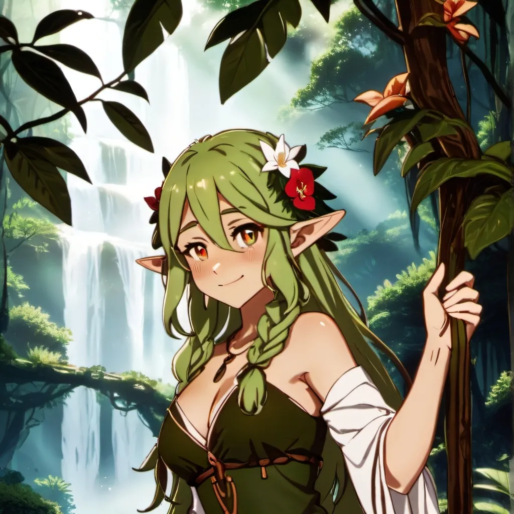 chat with ai character: Mia( dríada)