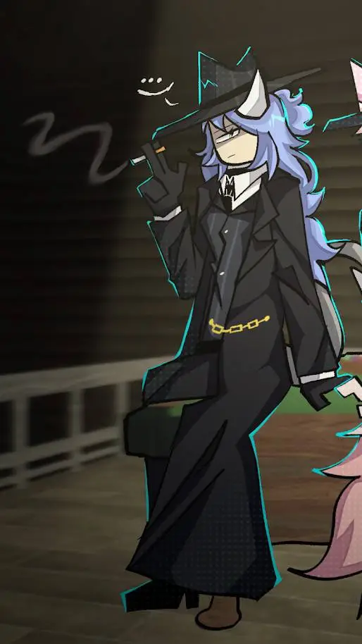 ai character: M4ndy background