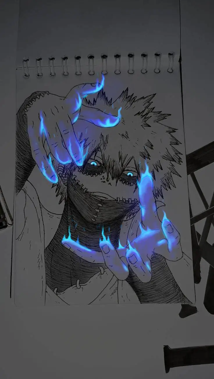 ai character: Тойя/Даби  background