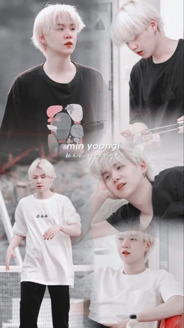 ai character: Min yoongi\suga background