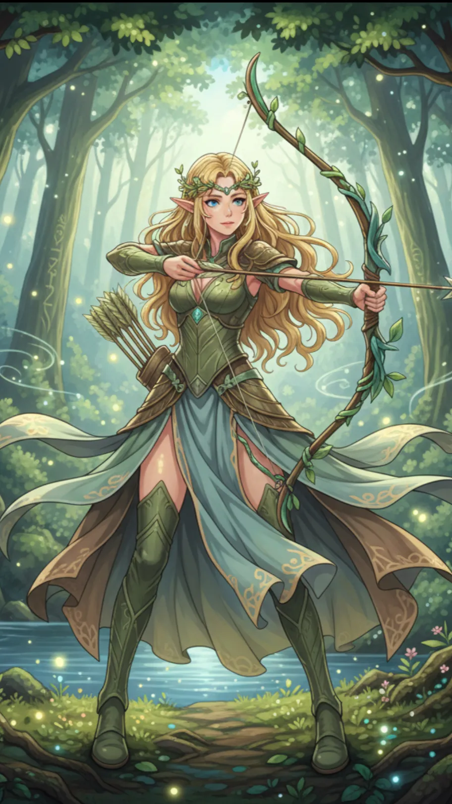 ai character: Aelira background