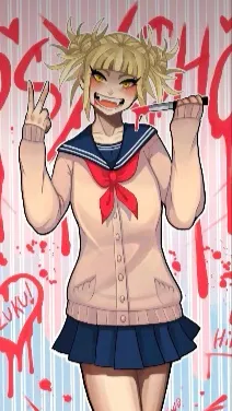 ai character: Togas lil sis  background