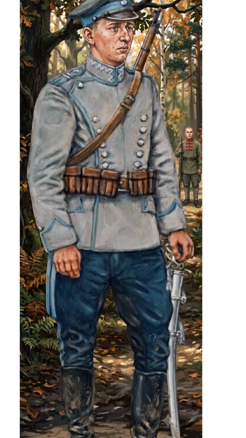 ai character: Białopolak  background