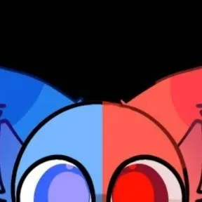 chat with ai character: 🔴🔵