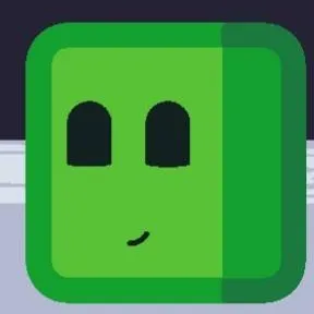 chat with ai character: cuadrado verde 