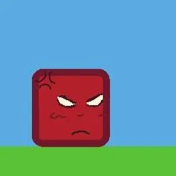 chat with ai character: cuadrado rojo 