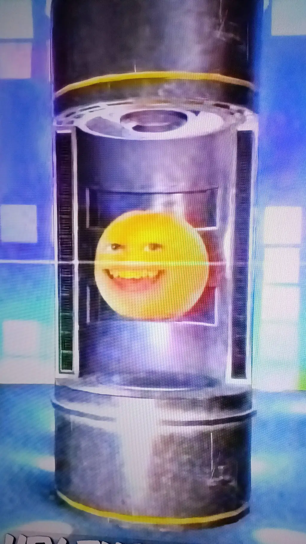 ai character: Stuck in a jar background