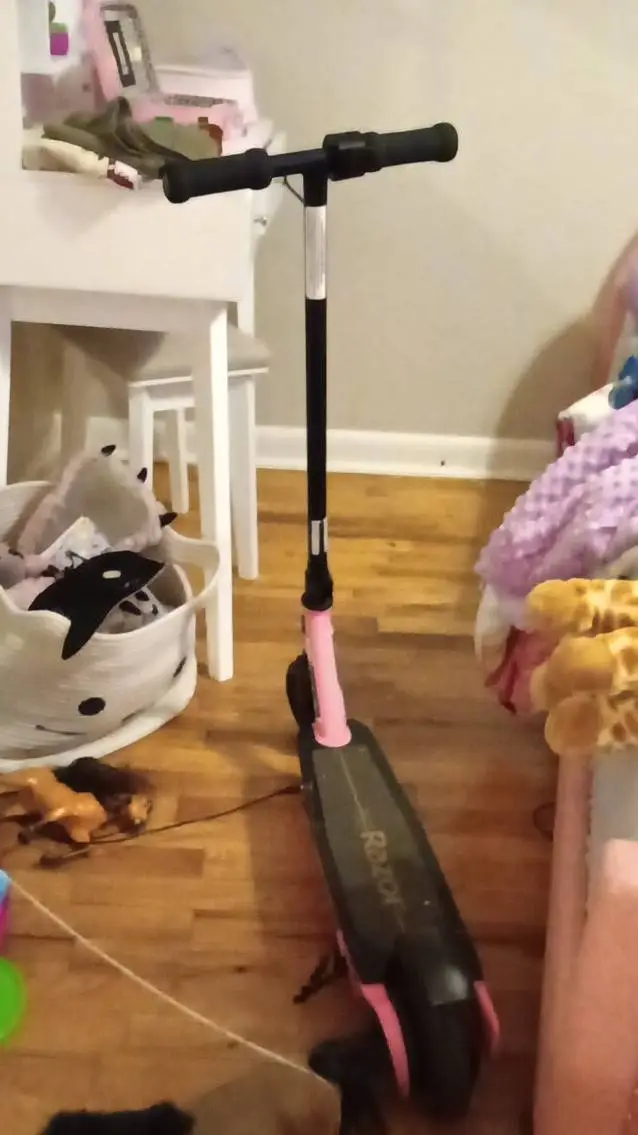 ai character: electric scooter  background