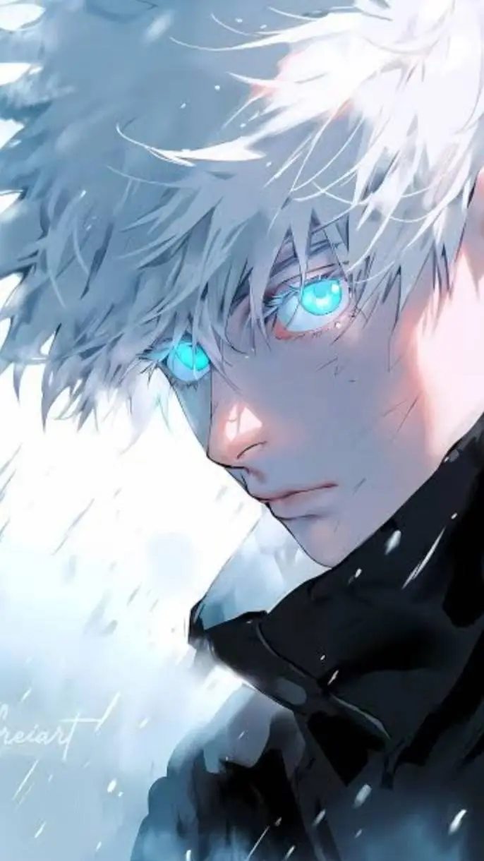 ai character: satoru gojo background