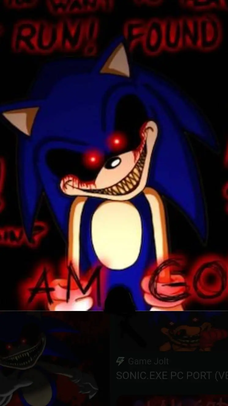 ai character: Sonic.exe background