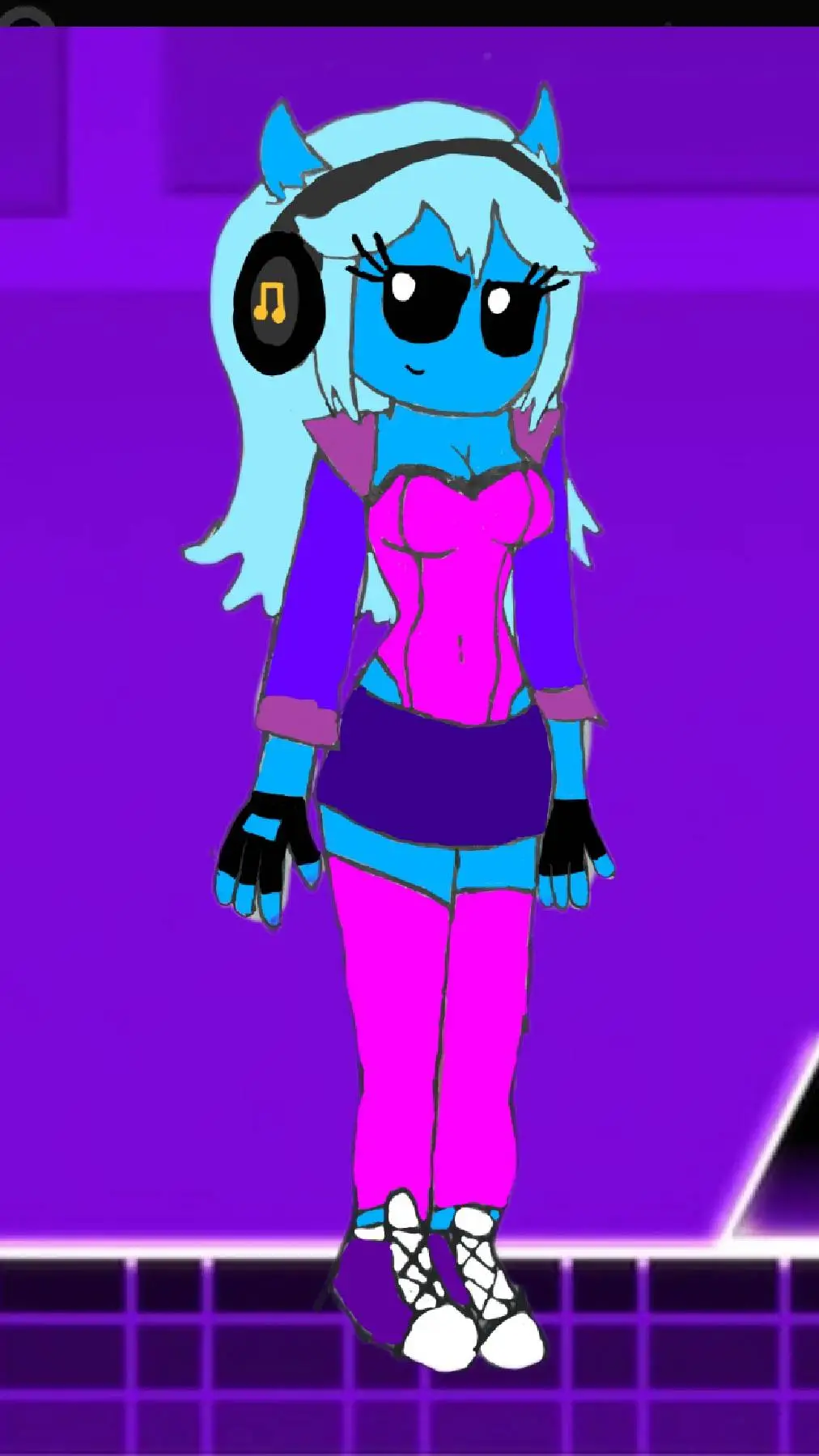 ai character: easy background