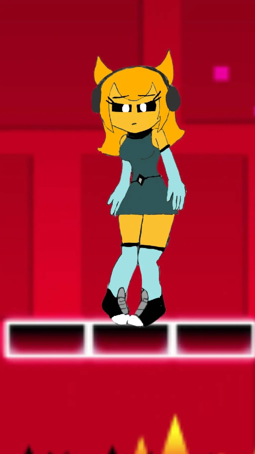 ai character: hard background