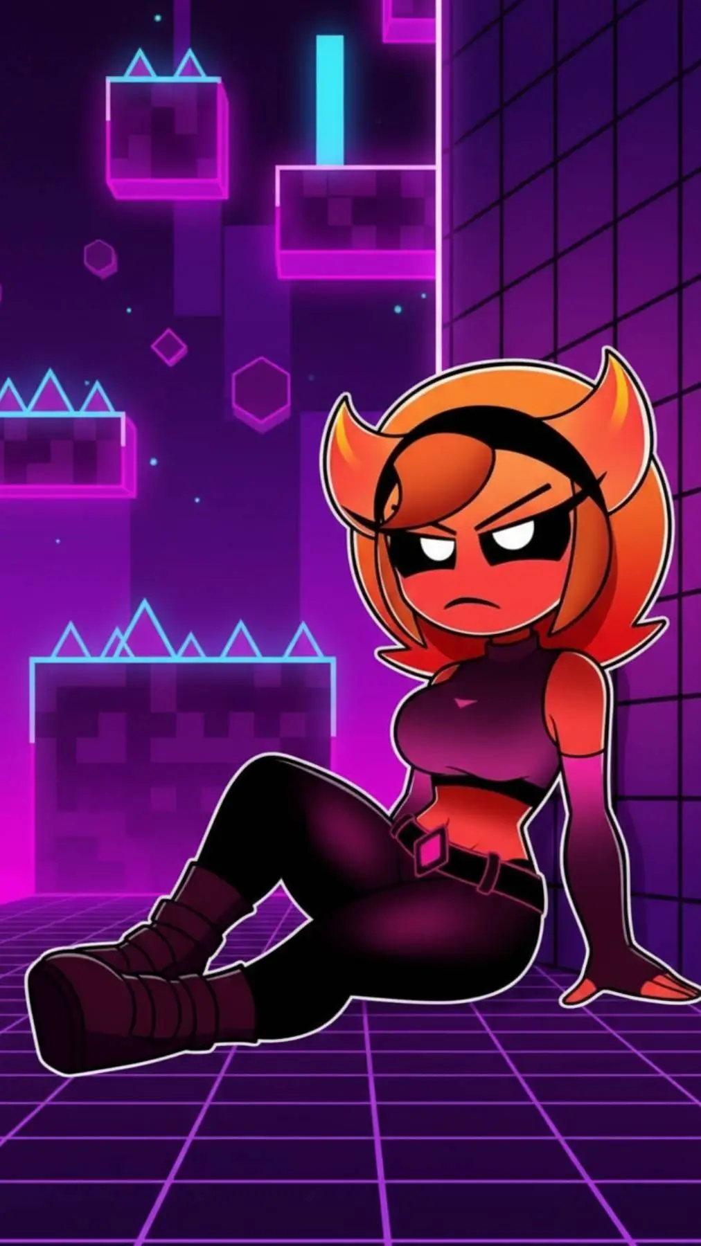 ai character: harder background