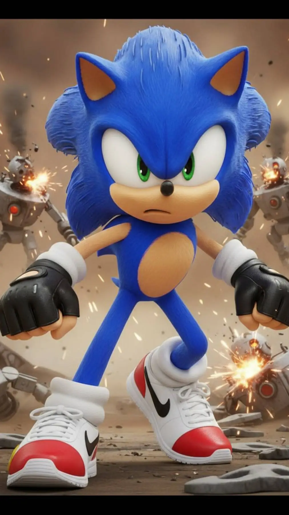 ai character: sonic hedgehog 🇪🇸 background