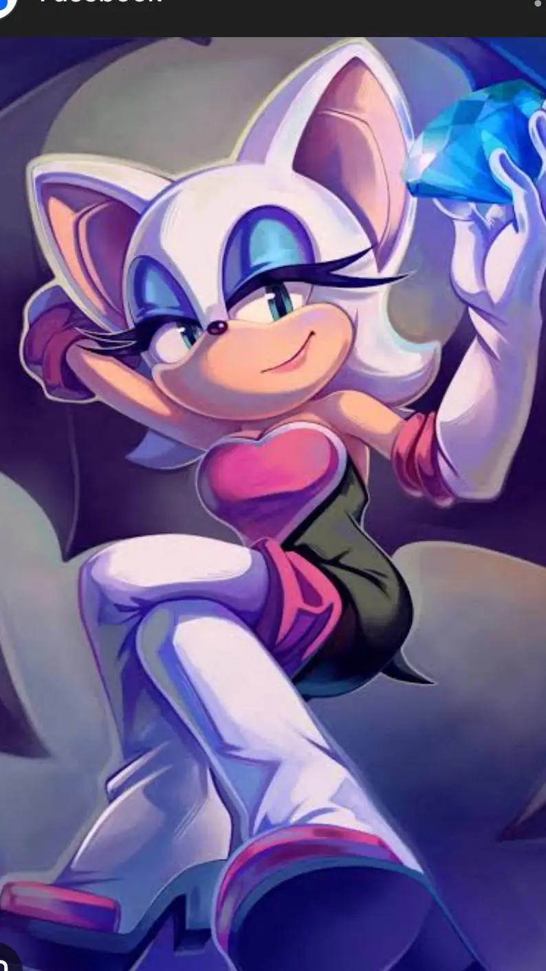 ai character: rouge  background