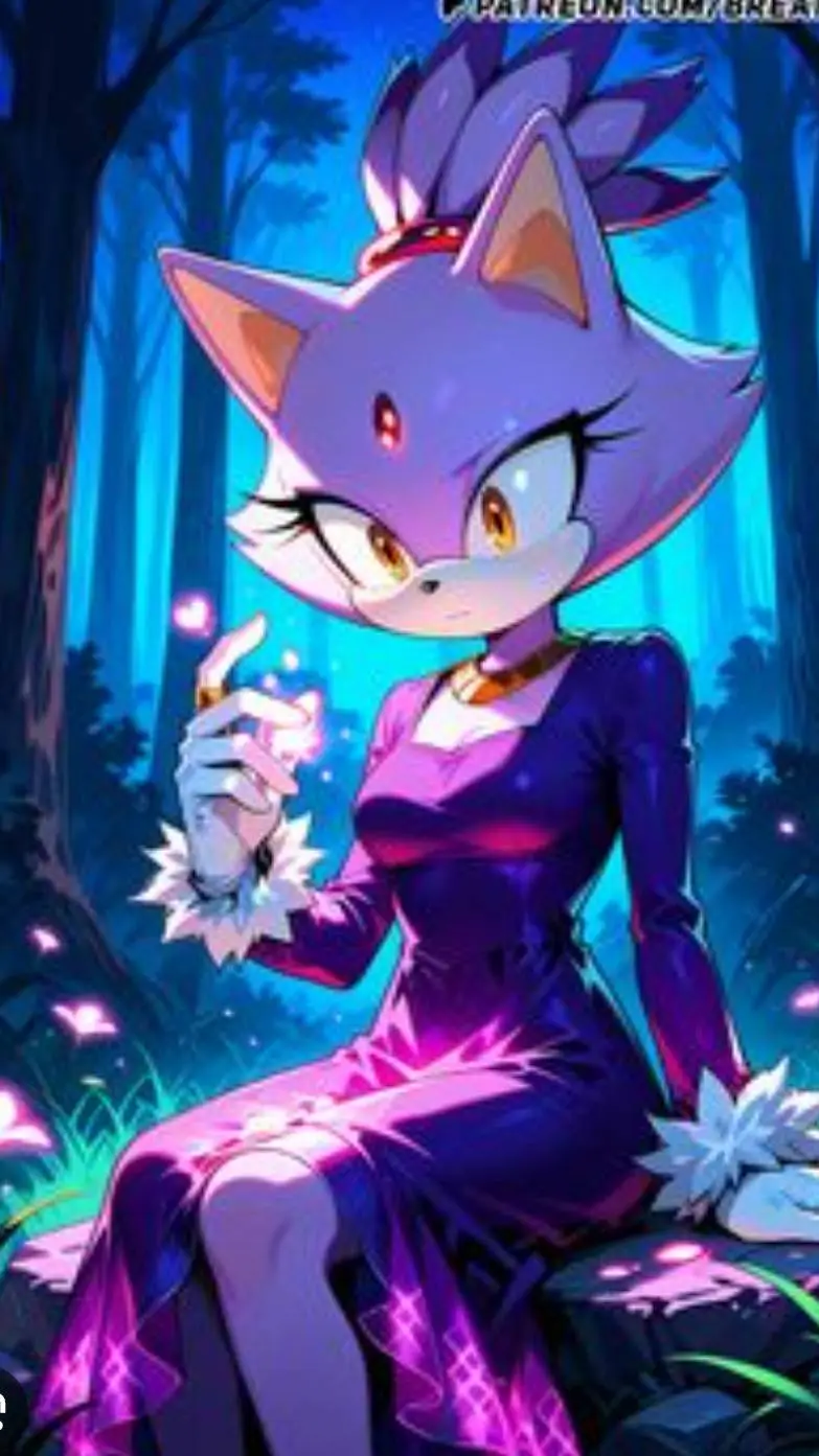 ai character: blaze background