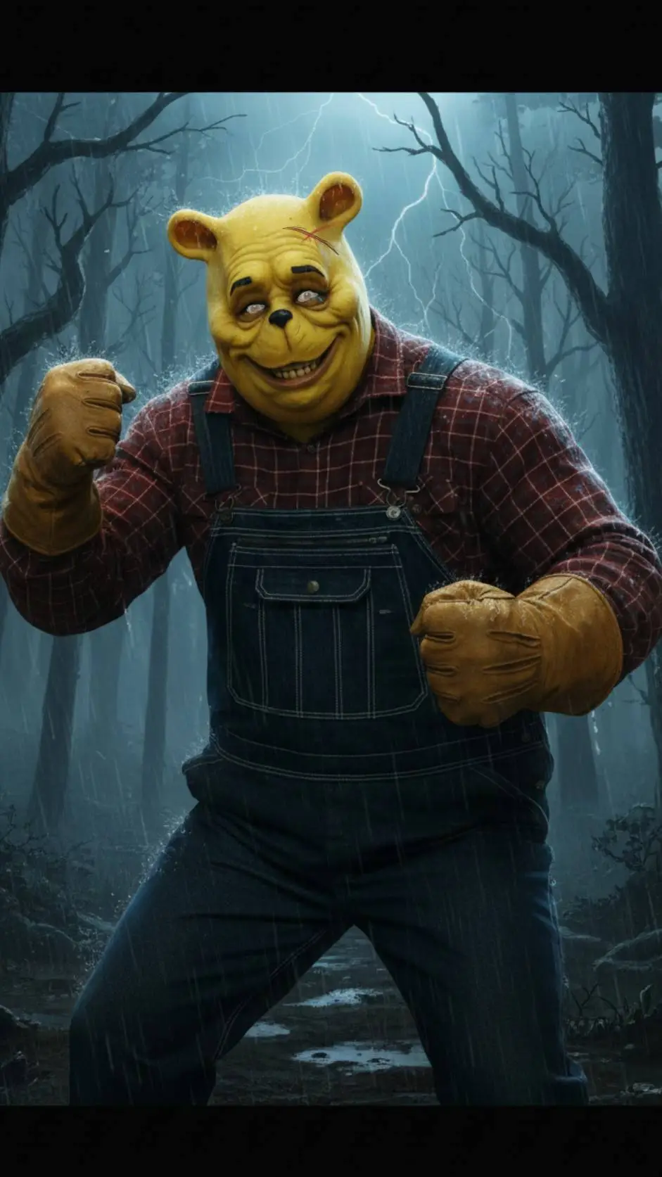 ai character: Winnie the Pooh background