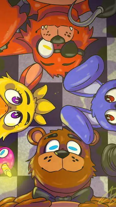 ai character: fnaf background