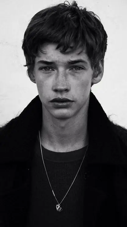 ai character: Jacob Lofland  background
