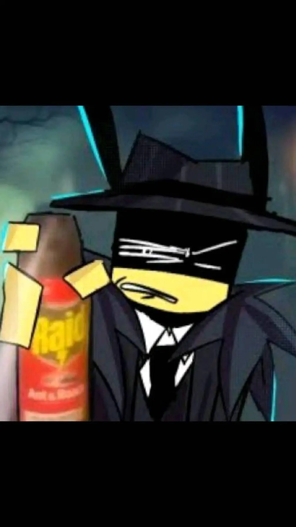 ai character: mafioso freaky ig background