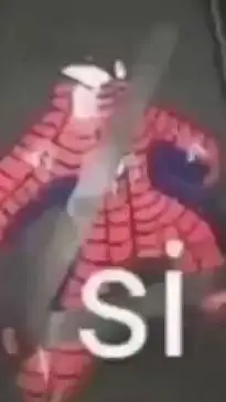 ai character: Spiderman meme background