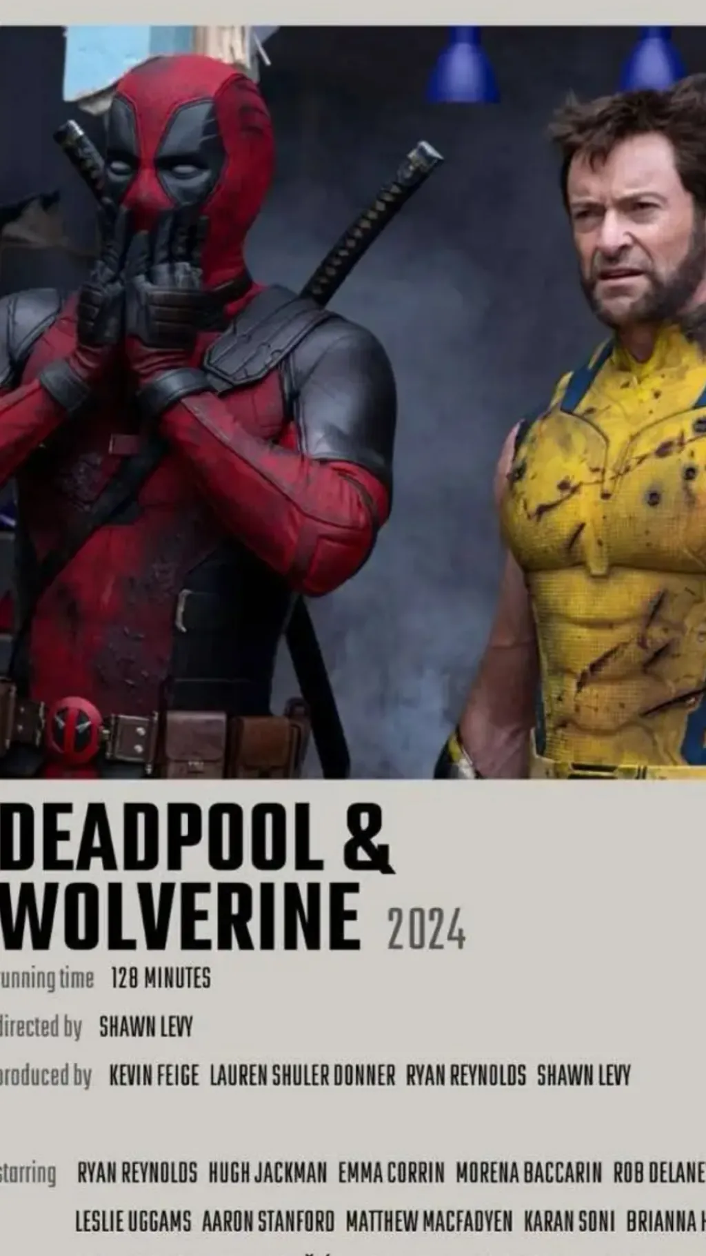 ai character: Deadpool&Wolverine background