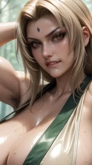 ai character: Tsunade  background