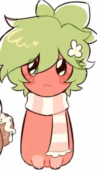 ai character: sprout x cosmo  background