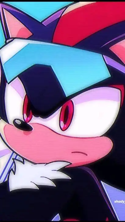 ai character: shadow the hedgeho background