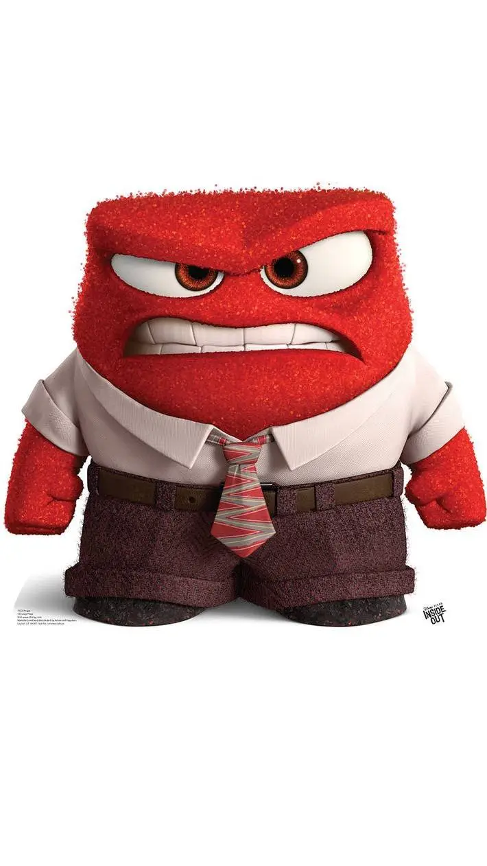 ai character: Anger  background