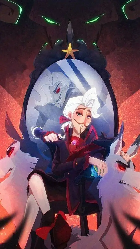 ai character: Rapunzel's group.  background