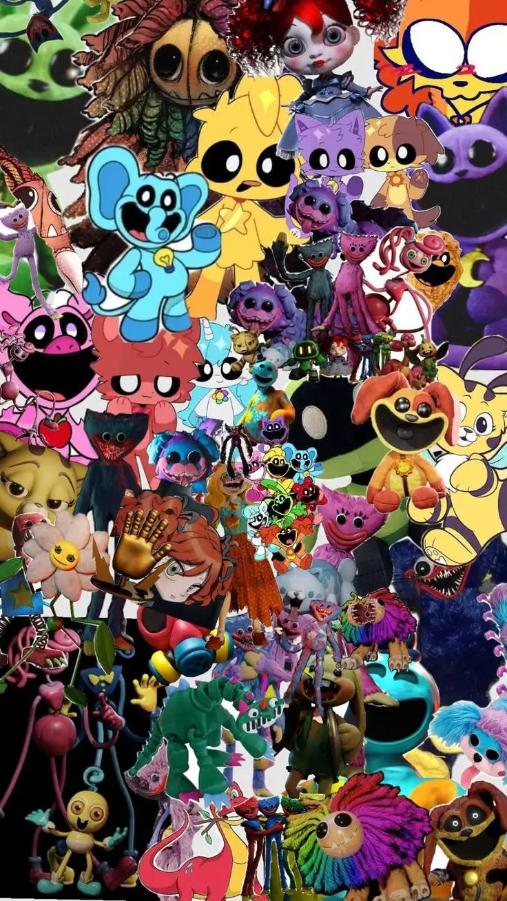 ai character: Poppy playtime  background