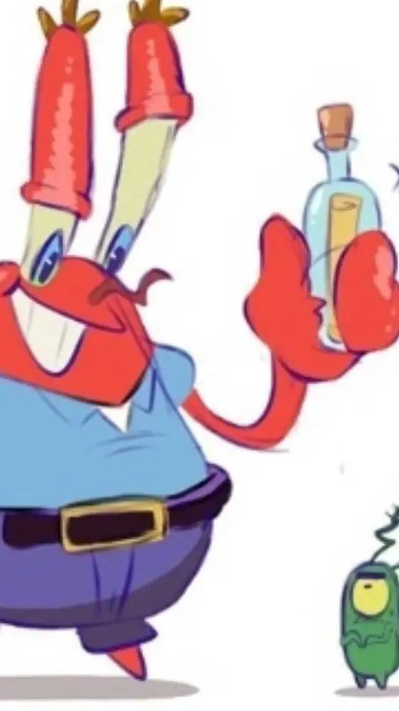 ai character: Plankton and you.  background