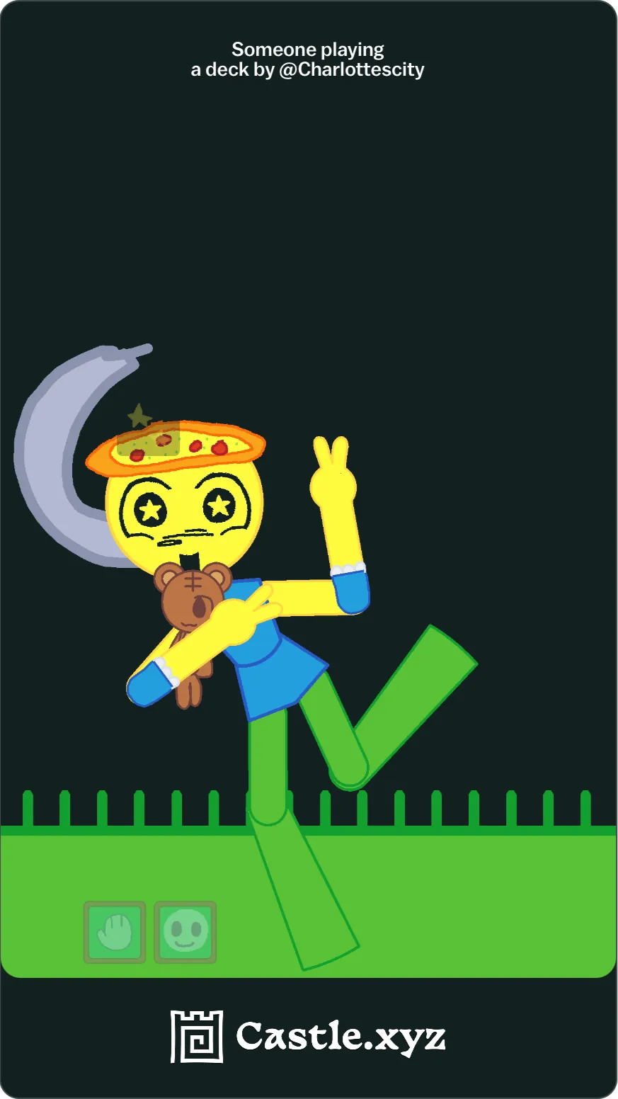 ai character: Cutenoobeatsu background