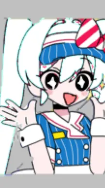 ai character: ET meets sprunki background